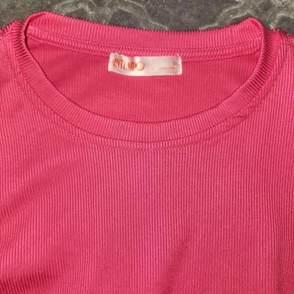 Pink BodyCon Ruched Dress - Picture 4 of 5